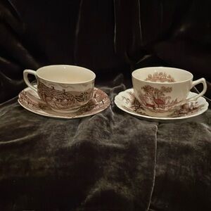 Johnson Brothers Coffee/Tea Cup and Saucers